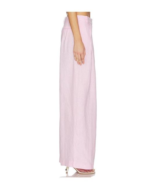 Faithfull The Brand Pink Sofia Trouser