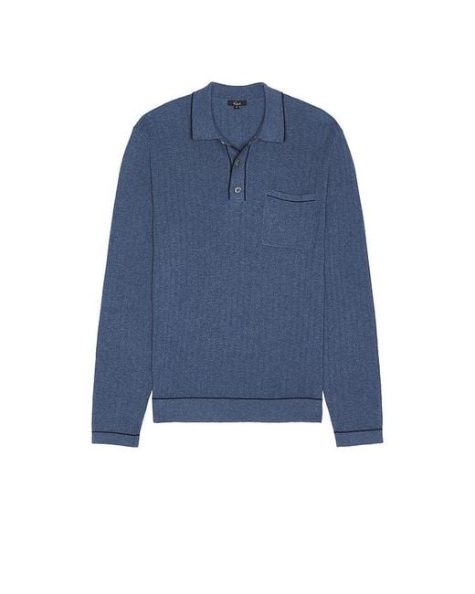 Rails Polohemd Fenton in Blue für Herren