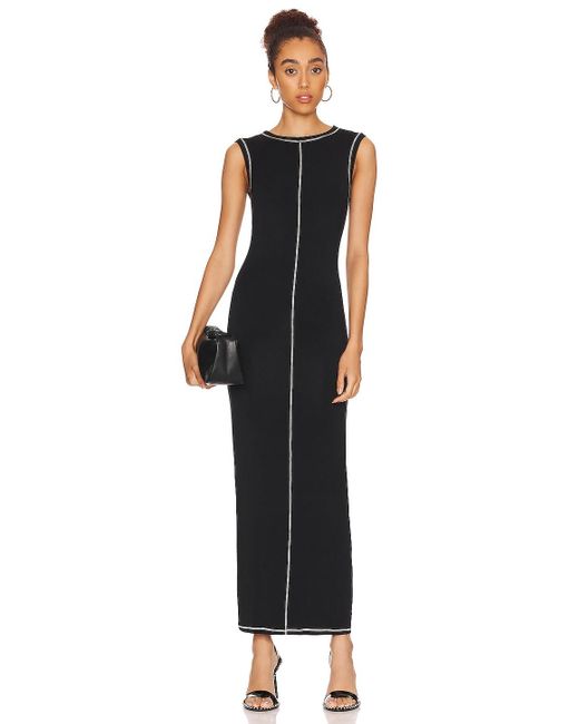 The Line By K Synthetic Inez Dress in Black | Lyst