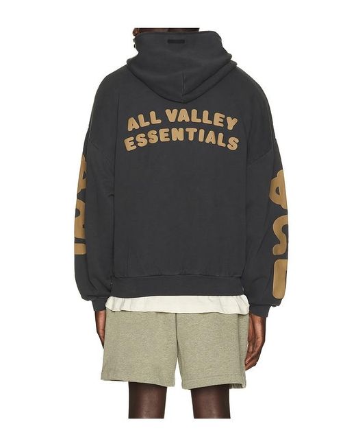 Fear Of God Blue 90's Zip-Up Hoodie for men