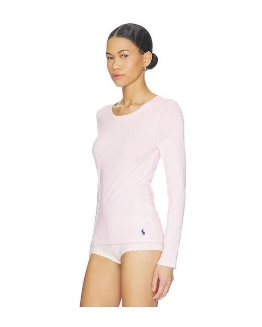Polo Ralph Lauren Intimates White Long Sleeve Baselayer