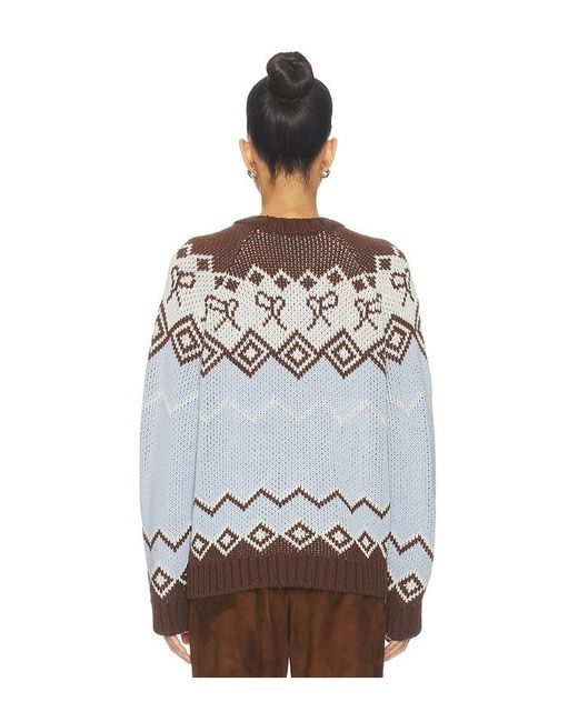 Siedres Multicolor Celeste Sweater