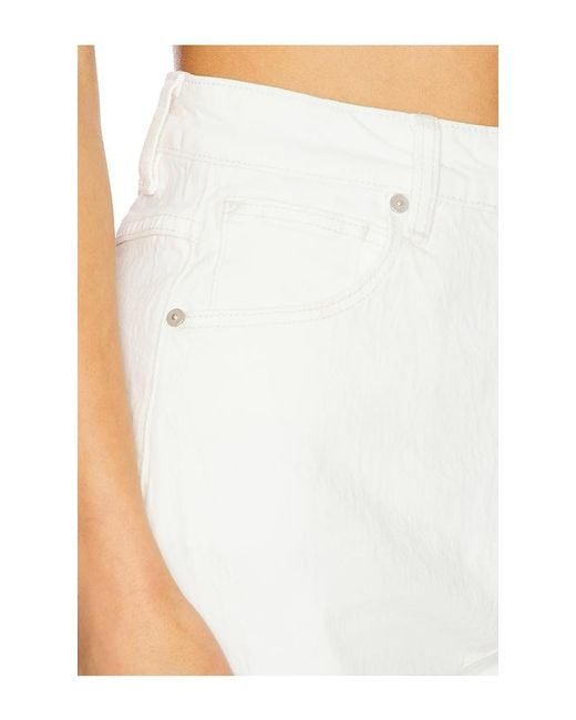 A.Brand White Carrie Short