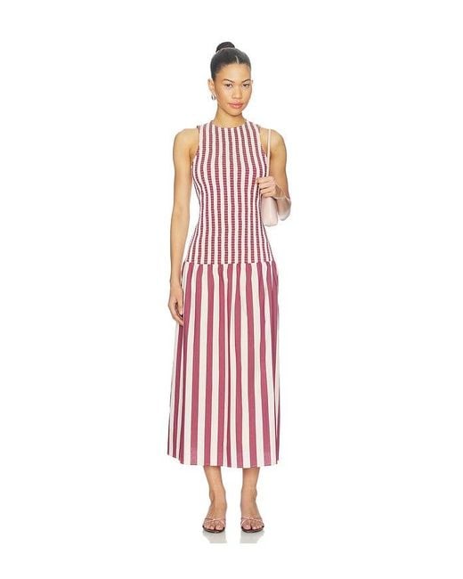 Solid & Striped White Kleid The Arlin