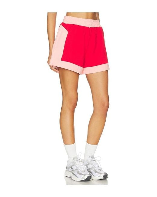 Araminta James Pink Retro Track Short