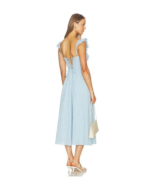 Astr Blue Wedelia Dress