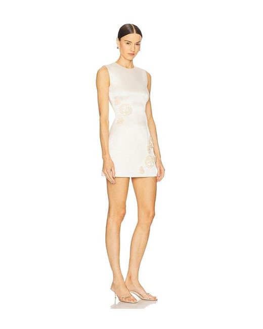 L'academie White 'Academie Ori Mini Dress