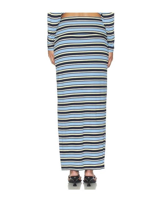 AFRM Blue Esin Skirt