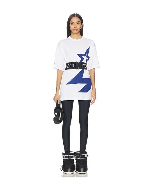 Perfect Moment White Oversized Logo Tshirt