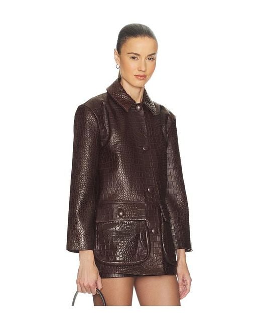 Helsa Brown Schoolyard Jacket