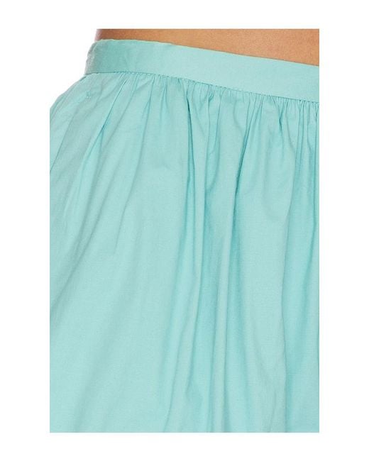 ALIGNE Blue Paulo Bubble Poplin Short