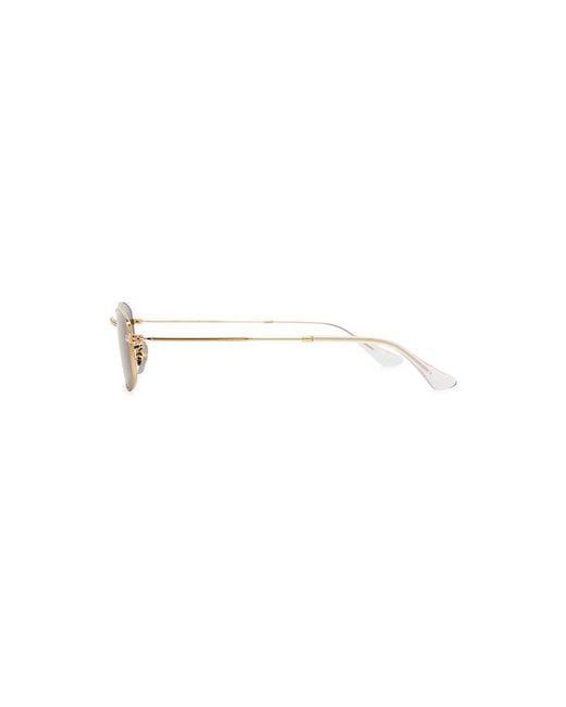 Ray-Ban Green Rectangular Sunglasses