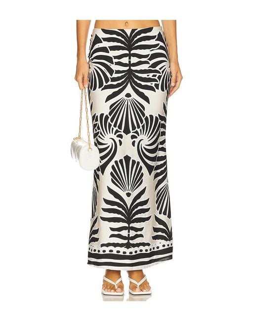 Falda Clementine En Talla (También En Xs, S, M, Xl) Seven Wonders de color White