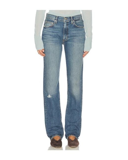 ÉTERNE Blue Chloe Straight Jean