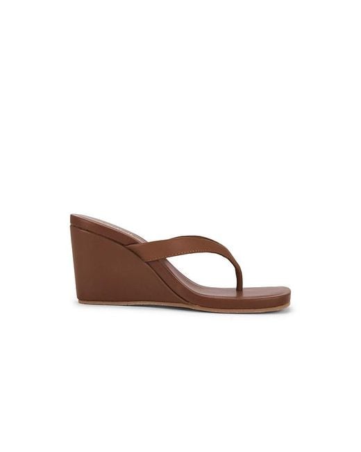 Seychelles Brown Uptown Wedge