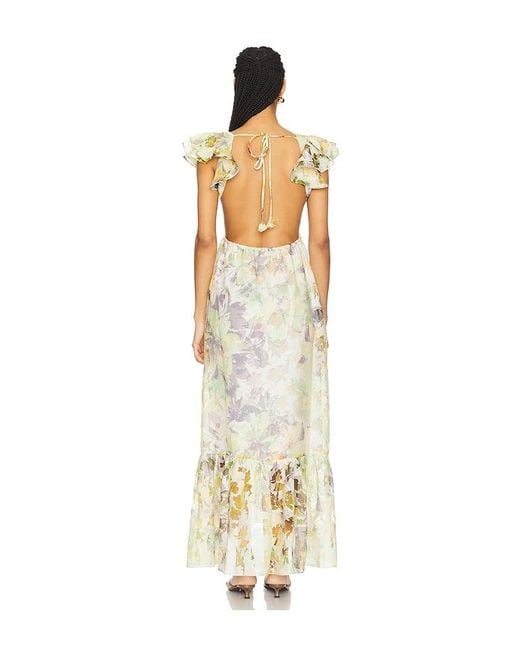 MISA Los Angles Metallic Septima Dress