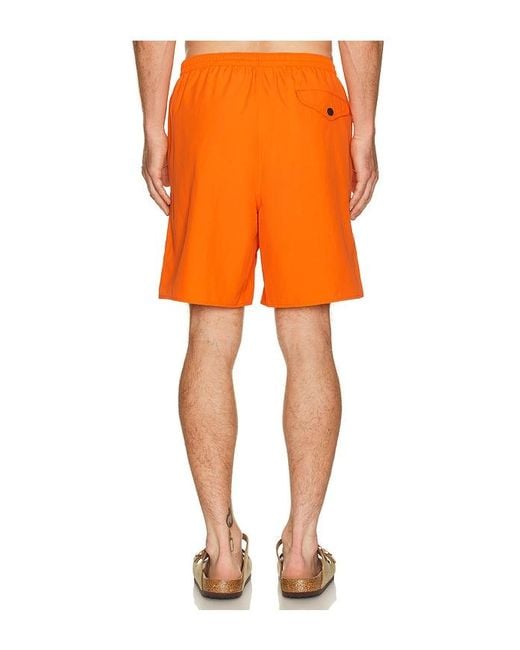 Filson Orange Oxbow Lake Trunks for men