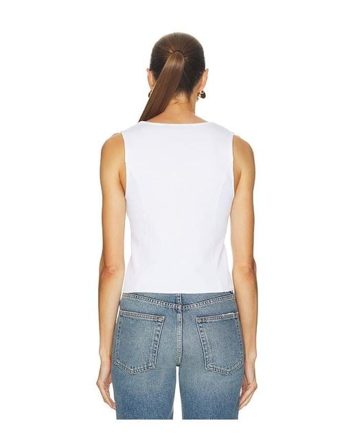 Veronica Beard Blue Quenby Top