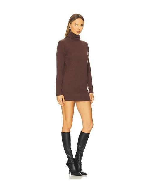 ALL THE WAYS Brown Meryl Sweater Dress