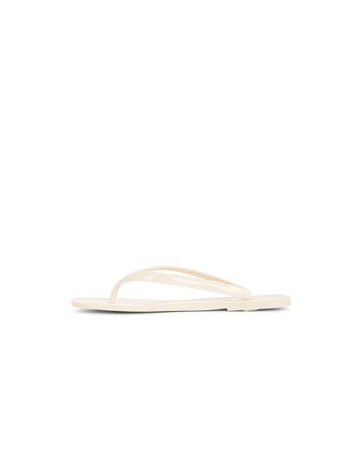 Raye White Nia Flip Flop