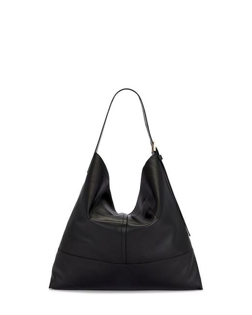 AllSaints Black Asha Shoulder Bag