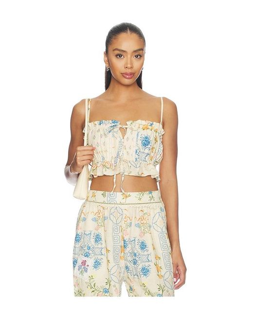 Agua Bendita Multicolor Vichy Bleu Top