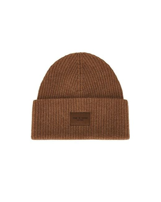 Rag & Bone Brown Blake Beanie
