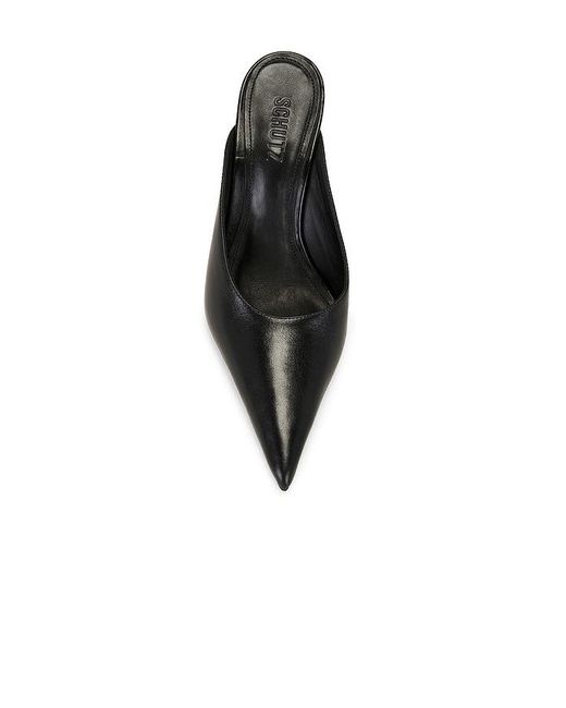 SCHUTZ SHOES Black Siena Mule Pump