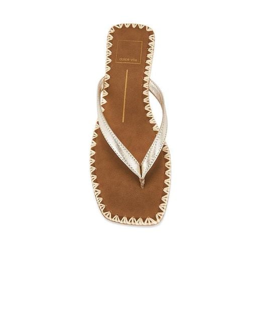 Dolce Vita White Barty Sandal