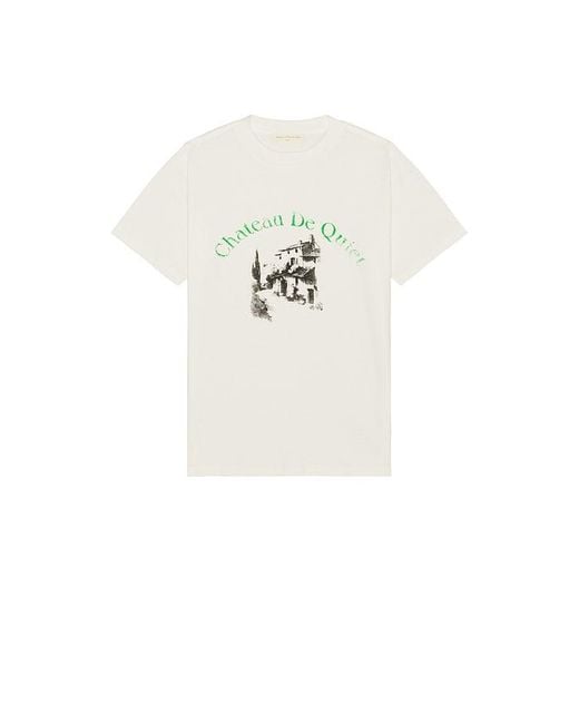 メンズ Museum of Peace & Quiet Chateau Tシャツ White