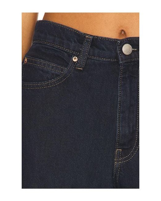DL1961 Blue Kaylen High Rise Soft Curve Straight Jeans