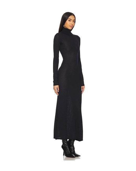 House of Harlow 1960 Black X Revolve Blaise Maxi Dress
