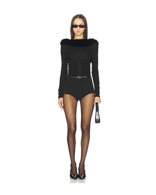 MAJORELLE Black Dolores Top