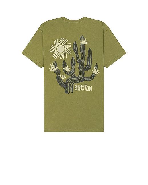 Brixton Green Valley Short Sleeve Tailored Tee for men