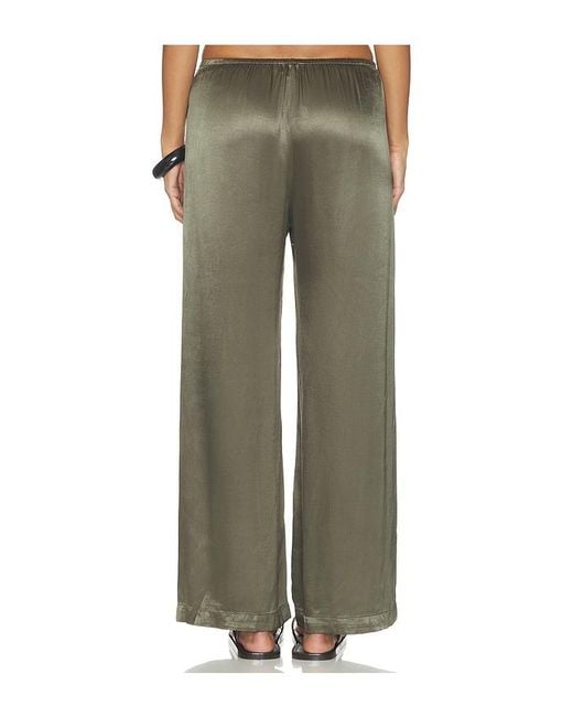 Bobi Green Wide Leg Pants