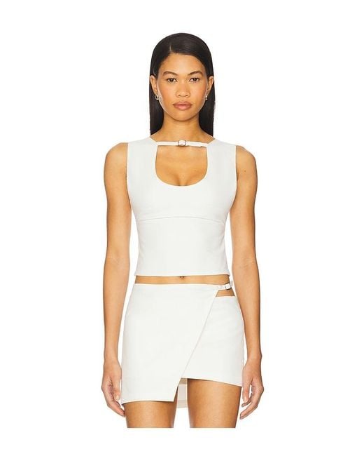 OW Collection White Malene Top