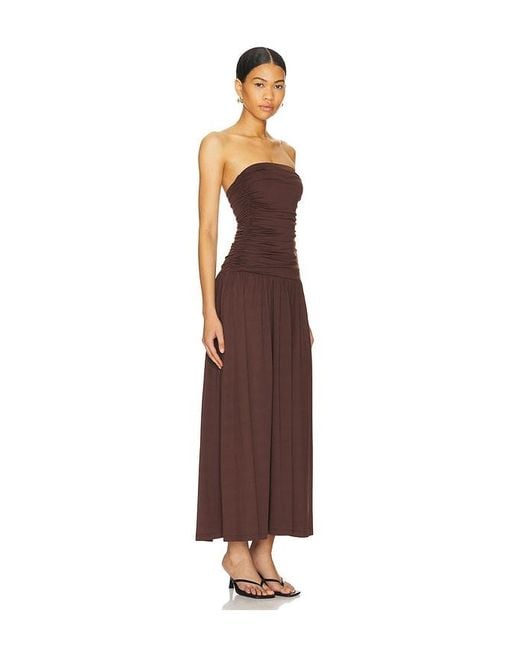 Nia Brown Santal Dress