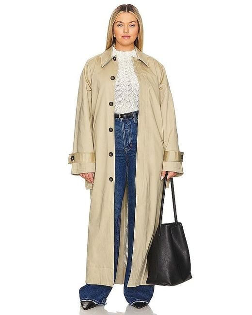 L'academie Natural Ayisa Trench Coat