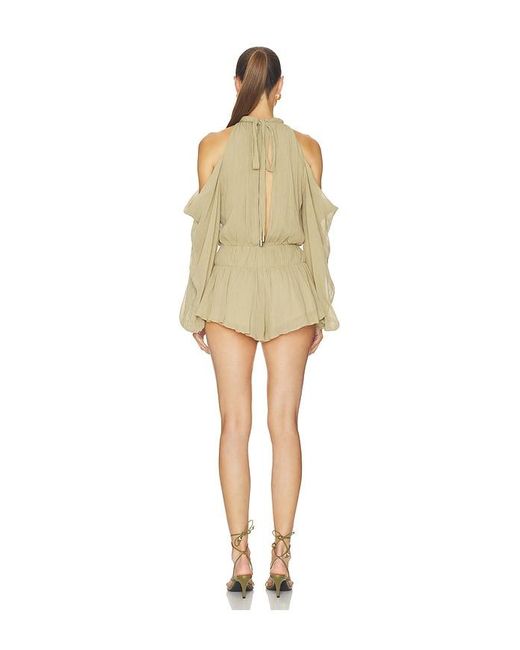 Camila Coelho Natural Leora Romper