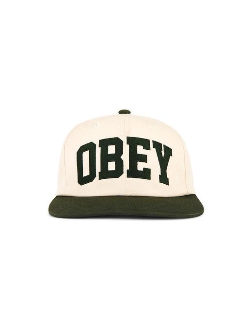 Obey Baseballkappe Collegiate in Black für Herren