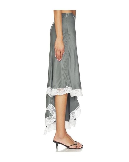 OperaSPORT Gray Livia Skirt