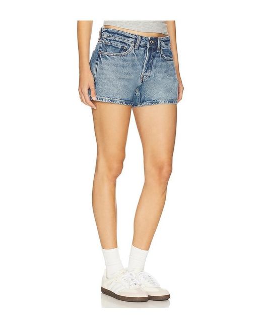 EB DENIM Blue Arbor Loose Short