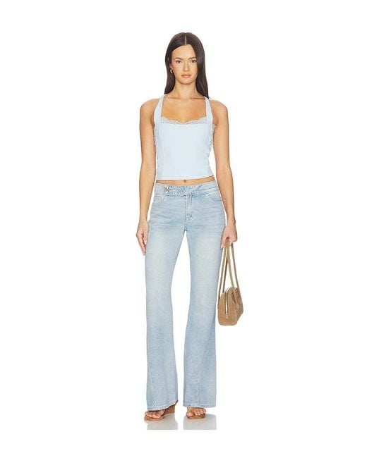 Free People White Looking Good Cami