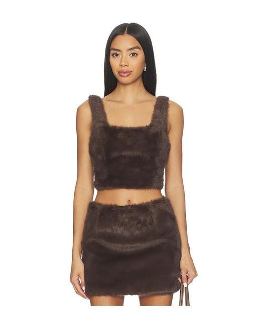 Steve Madden Black Hannia Top