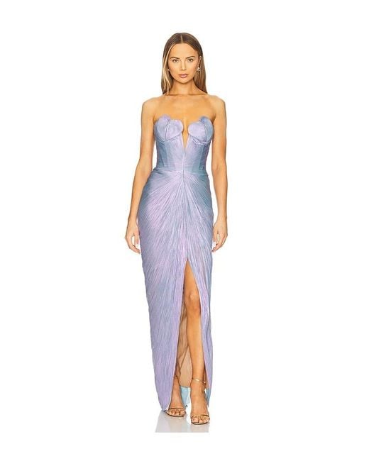 Maria Lucia Hohan Blue X Revolve Reina Gown