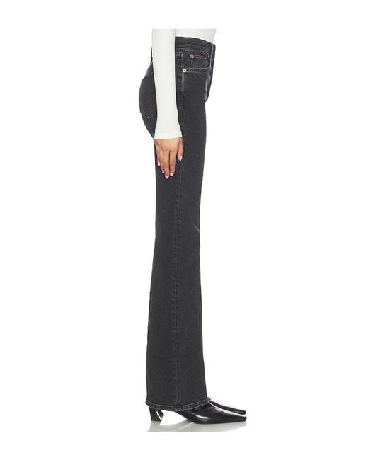 Re/done Black 70's Bootcut Jeans