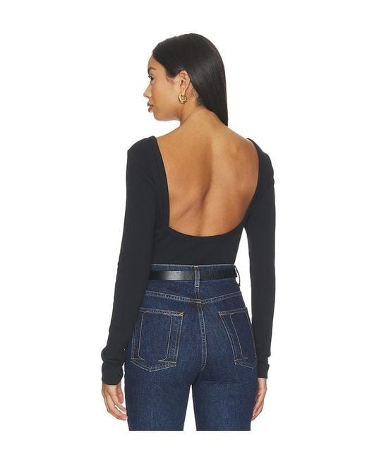 Closed Blue Deep Back Longsleeve