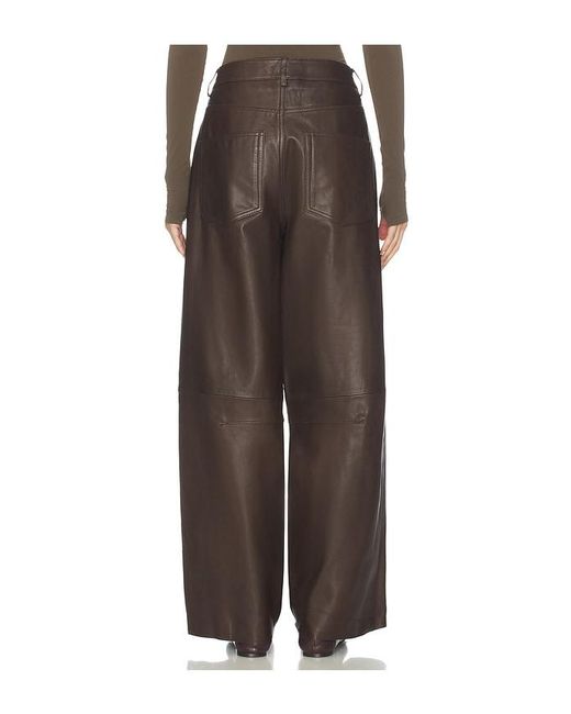 AllSaints Brown Jett Lea Trouser
