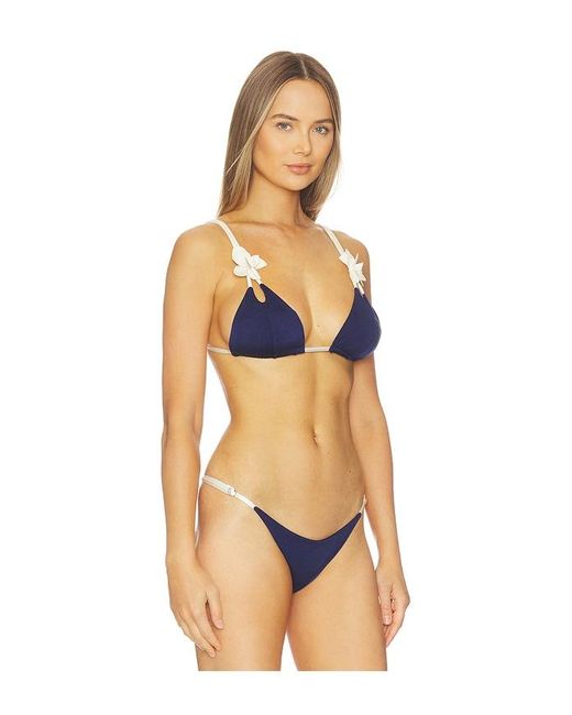 Ancora Orange Helios Bikini Top