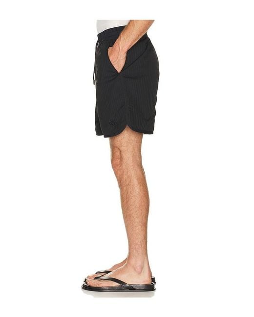 Filling Pieces Black Resort Mesh Short for men